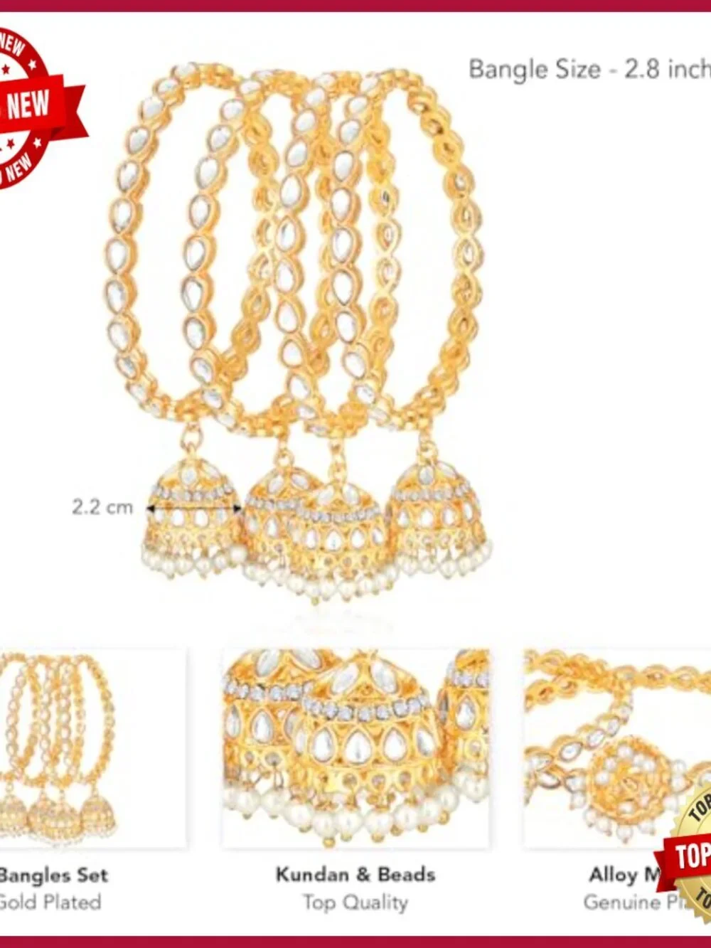 Gold Plated 2.8